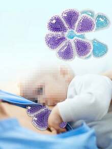 Wiederverwendbare gefrorene Brustpads, doppelseitige Kühlgelpads, tägliches Pflegewerkzeug, multifunktionale Kalt- und Warmkompressen-Gelperlen-Brustpads, zur Brustentspannung und Linderung, Kalt- und Warm-Brustgelpads, tolles Geschenk für Frauen - mehrfarbig - Übersicht 9