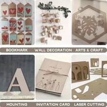 1/5/20pcs 1mm Thick A4/A5 Size Hardboard, Binding Cardboard, Handmade Binding Card, Loose-Leaf Binder Board, Loose-Leaf Board Binding Plate, Paper Core Board, Designer Book Board, White/Kraft/Grey Thick Cardboard, Heavy Duty Paper Core Board, Book Binding Supplies, Suitable For Book Covers, Scrapbooks And Photo Frame Backing. Book Binding Covers, Scrapbook, Photo Frame Backing Dedicated Binding Consumables, Used For Scrapbooks, DIY Crafts/Sticker Book Making, Handmade Painting Cardboard, Gift Packaging Box Making And Photo Frame Backing, Handmade Materials - A - View 4