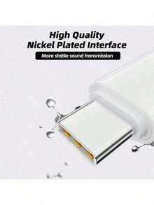 Type-C To Lightning Audio Adapter, USB C Male To Lightning Female Headphone Converter - 彩色 - 查看 8