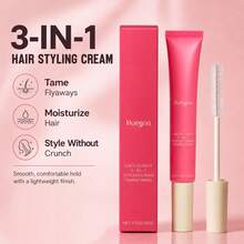 Hoegoa Hair Taming Wand Flyaway Hair Stick Slick Back Styling Cream Frizz Control Edge Tamer Travel Size Cream Haircare 0.6oz - 正裝 - 查看 6