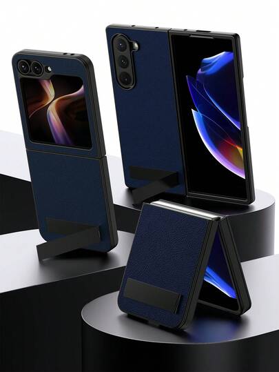 1 Stück faltbare Handyhülle, Handyhülle kompatibel mit Galaxy Z Flip 7 Ständer Handyhülle; Anti-Sturz Handyhülle kompatibel mit Galaxy Z Flip 6; Multifunktionale faltbare Ständer Handyhülle kompatibel mit Z Flip 5; Leder Handyhülle kompatibel mit Z Flip 3 geeignet für Sommerlesen; rutschfeste, langanhaltend Galaxy Z Fold 6 praktische Handyhülle Zubehör; coole klassische faltbare Handyhülle kompatibel mit Galaxy Z Fold 6; neuartige Handyhülle geeignet als Reisegeschenk.