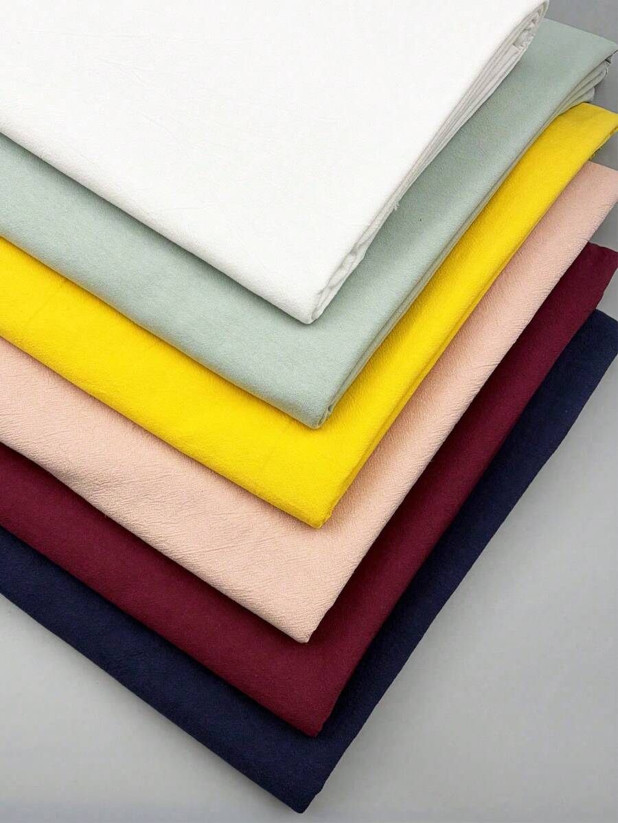 1pc 100% Pure Cotton Faux Linen Fabric, Pre-Cut Size 48cm * 140cm (19in * 55in), DIY Sewing Fabric, Soft And Comfortable Suitable For Spring/Summer Fashion, Applicable For Embroidery, Clothing Making, Home Decor (Sofa, Pillow, Tablecloth, Etc.)