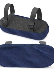 1 Pair Ergonomic Memory Foam Armrest Pads, Suitable For Office Chairs - Universal Elbow Support Pads, Relieve Pressure, Comfortable Armrest Covers, Suitable For Desk Chairs And Wheelchairs - Multiple Styles - View 10