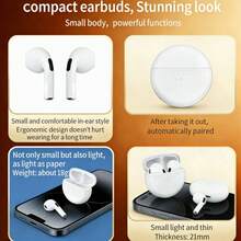 Bluetooth Headphones, Cloud-Like Wearing, Ultra-Long Battery Life, High-Level Noise Cancellation Wireless Bluetooth Headphones - View 5