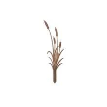 1 peça de decoração de jardim em ferro com design floral vibrante, adequada para pátios, quintais, gramados e celebrações de feriados, decoração de jardim, decoração de caminho externo - Ferrugem Marrom - Ver 33