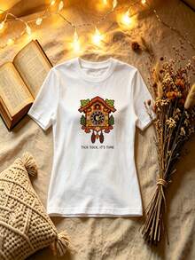 Women T-Shirts - 白色 - 查看 1