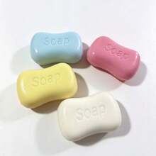 Simulated Daily Soap Squishy Stress Toy, Smooth Stretchable Tender Slow Rebound Fidget Toy, Palm Portable Desktop Decor For Office Bedroom Dorm Leisure - Multicolor - View 4