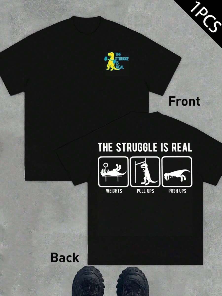 Men T-Shirts - Black - View 1