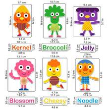 hoojojo 12pcs SSS Character Felt Story Set, Interactive Educational Toy, Role Play Props, Classroom Games, Reusable Felt Board Accessories, Suitable For Classroom And Home Learning, Back To School Essential - Multicolor - View 12