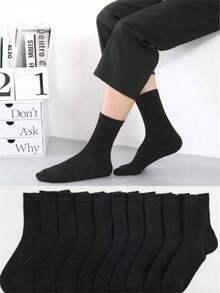 4 pares de calcetines cómodos con volantes y lunares lindos para mujer - Multicolor - Ver 1