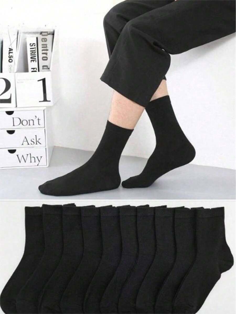 4 pares de calcetines cómodos con volantes y lunares lindos para mujer - Multicolor - Ver 1