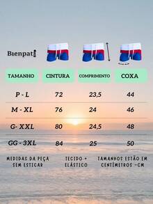 Bienpati Boxer Trunks - Canoe Model - Swimming - Sport - Gym - Fitness - Beachwear - Men's Fashion - Beach - Yoga - Men - Shorts - Trunks - 藍色 - 查看 3