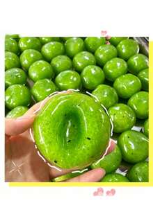 1pc Kiwi Fruit Slushie Handmade Ball Slushie Sound Stress Relief Simulation Non-Rebound Squeeze Toy Random Shipment - 彩色 - 查看 9
