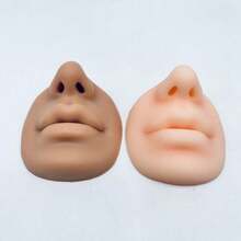 Silicone Oral Model, Soft And Flexible, Lip Practice Model, Suitable For Permanent Makeup Training - 3D Open Mouth With Teeth Model, Christmas Gift, Soft And Durable Silicone Practice Skin, Suitable For Tattoo Artists And Beginners - Essential Tool For Lip Gloss And Tattoo Training, Soft Silicone Lip Gloss Practice Skin Suitable For Artists And Beginners, Mother's Day, Summer Promotion - Multicolor - View 2
