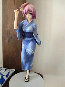 Fate FGO Bath Suit Jeanne & Bath Suit Mash Boxed Figure Model Toy Desktop Ornament Gift, Anime PVC Statue Collectible Toy, Desktop And Car Interior Decoration Gift For Fans - Multicolor - View 9