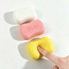 Simulated Daily Soap Squishy Stress Toy, Smooth Stretchable Tender Slow Rebound Fidget Toy, Palm Portable Desktop Decor For Office Bedroom Dorm Leisure - Multicolor - View 6