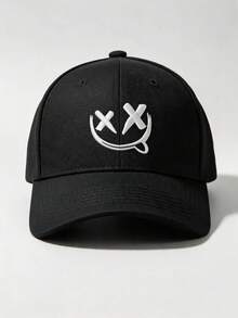 Gorra de béisbol lavada para niños, multicolor con bordado, casual de moda para exteriores, ajustable, con protección solar, para primavera/verano - Multicolor - Ver 4