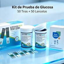 Diabetes Care - 50 Test Strips + 50 Lancets - View 1