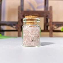 Random 1PC Multi-Material Chips Perfume Bottle, DIY Jewelry Creation, Natural Stone, Gemstone Jewelry, Glitter, Decoration - Multicolor - View 17