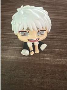 1個/Q版日系動漫坐姿公仔收藏展示品 - 裝飾 - 收藏品 - 桌面、電腦機殼、車輛裝飾 - 萬聖節、聖誕節、禮物 - 創新禮物 - 收藏家模型 - 彩色 - 查看 10
