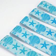 Towel Bands For Beach Chair Stretchable Beach Chair Bands, Windproof, Break-Resistant Beach Towel Bands, Multicolor Tropical Ocean Print Band, For Beaches, Pools, Cruise Essentials,Hawaiian-Style Pool Accessories For Relaxation, A Travel Essential - Multicolor - View 22