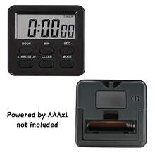 Macaron Color Electronic Timer, Multi-Color Options, Learning & Cooking Timer With Large Display, Magnetic & Stand Design, Silent Operation - A - View 12