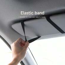 1pc Car Sun Visor Makeup Mirror, Passenger Side Sun Visor Vanity Mirror, Portable High Definition Makeup Mirror, Suitable For Girls And Women - A - View 5