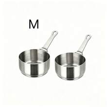 6pcs Stainless Steel Sauce Cups With Handle, Durable Multi-Functional Tableware. Suitable For Dipping Sauces, Gravies, And Baking Ingredients. Enhances Dining Elegance; A Great Practical Gift For Home Cooking Enthusiasts. 1pc/2pcs - Silver - View 16