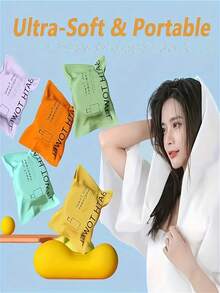 Compressed Travel Towel - Quick-Dry Portable Disposable Bath Towel, Individually Packaged Ultra-Soft Absorbent Microfiber, Suitable For Gym, SPA, Hotel, Camping, Fitness, Durable Travel Essential - Multicolor - View 7