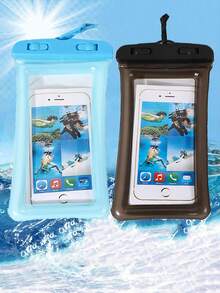 通用防水手機袋 防水手機收納袋 附發光功能 防水手機乾袋 防水手機殼，相容 iPhone 17 16 15 14 13 Pro Max Plus Air，適用於游泳、漂流、潛水、水下攝影、海灘、戶外運動、旅行、度假、游泳池，8/5/4/3/2/1 入裝，游泳必備 - 彩色 - 查看 22