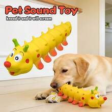 Latex Squeaky Dog Chew Toy, Teeth Cleaning Pet Squeaky Toy, No Battery Required, Pet Dog Toy, Durable, Teeth Grinding, Teeth Cleaning, Interactive Training Toy, Enhance Interaction, Suitable For Puppies And Adult Dogs, Strong And Tear-Resistant, Not Easily Broken, Relieve Pet Anxiety, Suitable For Daily Play And Training, Pet, Dog Toys, Dog Stuff, Puppy Keep Game Dog Accessories, Puppy Keep Game Feed Puppy, Happy Dog Puppy Keep, Puppy Keep - Multicolor - View 1