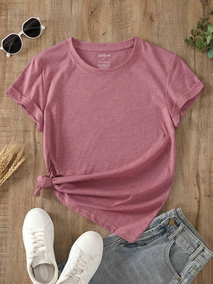 Women T-Shirts - Dusty Pink - View 1