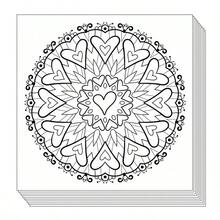 Adult Stress Relief Mandala Coloring Book, Unique Complex Mandala Patterns, Anti-Stress Painting Coloring Pages, Perfect Self-Care Gift For Seniors, Women, Men And Young Adults - Mandalas Coloring Book - View 4
