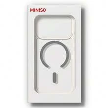 Miniso MagSafe Magnetic Charging Is Compatible With IPhone 17/17 Pro/17 Pro Max/17 Air/16 Pro Max/15 Pro/15 Pro Max/14/13/15 Pro/12 Pro/16 Plus. Simple Transparent Protective Case, Compatible With Apple. - White - View 5