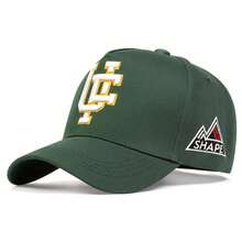 1pc Men's UF Side SHAPE Trucker Hat, Personalized Letter Embroidery Baseball Cap, Street Fashion 5-Panel Hat, Outdoor Sun Protection Casual Cap For Spring/Autumn Travel, Beach Vacation - Multicolor - View 5