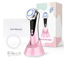 Professional Facial Massager - Anti-Aging & Skin-Firming Device. Features 4 Modes, 3 Intensity Levels, And USB-Rechargeable Ionic Infusion Technology. Utilizes Thermal Therapy To Lift And Contour, Effectively Diminishing Wrinkles And Dark Circles. - Multicolor - View 16