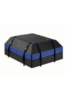 420D Waterproof Car Roof Storage Bag With Non-Slip Pad, Universal Car Roof Rack, Suitable For Vehicles With Or Without Roof Rack, Outdoor Self-Driving Travel Cargo Bag - 420D Roof Bag + Non-slip Pad - View 13