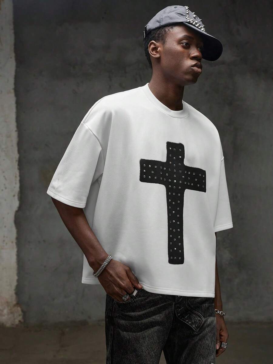 Men T-Shirts - 白色 - 查看 1