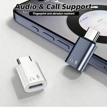 Type-C To Lightning Audio Adapter, USB C Male To Lightning Female Headphone Converter - 彩色 - 查看 3