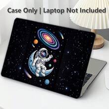 1件裝太空人UV印花筆電保護套，極簡輕量保護殼，適用於MacBook Air Pro 13.3 13.6 14.2 15.3 16.2英吋，適用於13英吋Neo筆電保護殼A3404型號 - 查看 1