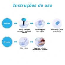 Boia Piscina Rede Cama Flutuante Reclinável Inflável - Laranja - Visão 3