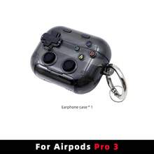 Game Controller Shaped Earphone Protective Case For AirPods 4/Pro2/Pro3 Universal With Stand Hook Anti-Drop - View 19