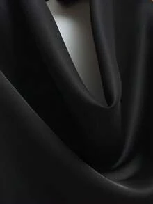 Top de satén de unicolor con cuello halter y espalda descubierta para primavera/verano - Negro - Ver 6