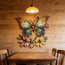 2D Flat Acrylic Butterfly Wall Decor, Premium Home Wall Decoration, Garden Arrangement Craft - A - View 5
