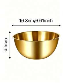 (1pc/3pcs)Stainless Steel Rolled Rim Mixing Bowls, Multi-Size Stackable Kitchen Bowls For Baking, Mixing And Food Prep, Durable Cooking Storage Bowls, Ideal Kitchen Gadget, Christmas Gift - View 18