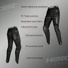 1 Pc White Motorcycle Armor Pants Motorbike Riding Anti Fall Resistant Motocross Racing Armor Pant Outdoor A Must-Have Riding Gift - Multicolor - View 4