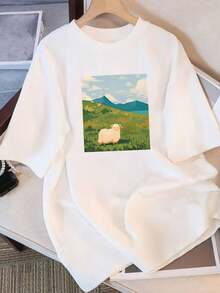 Women T-Shirts - White - View 1