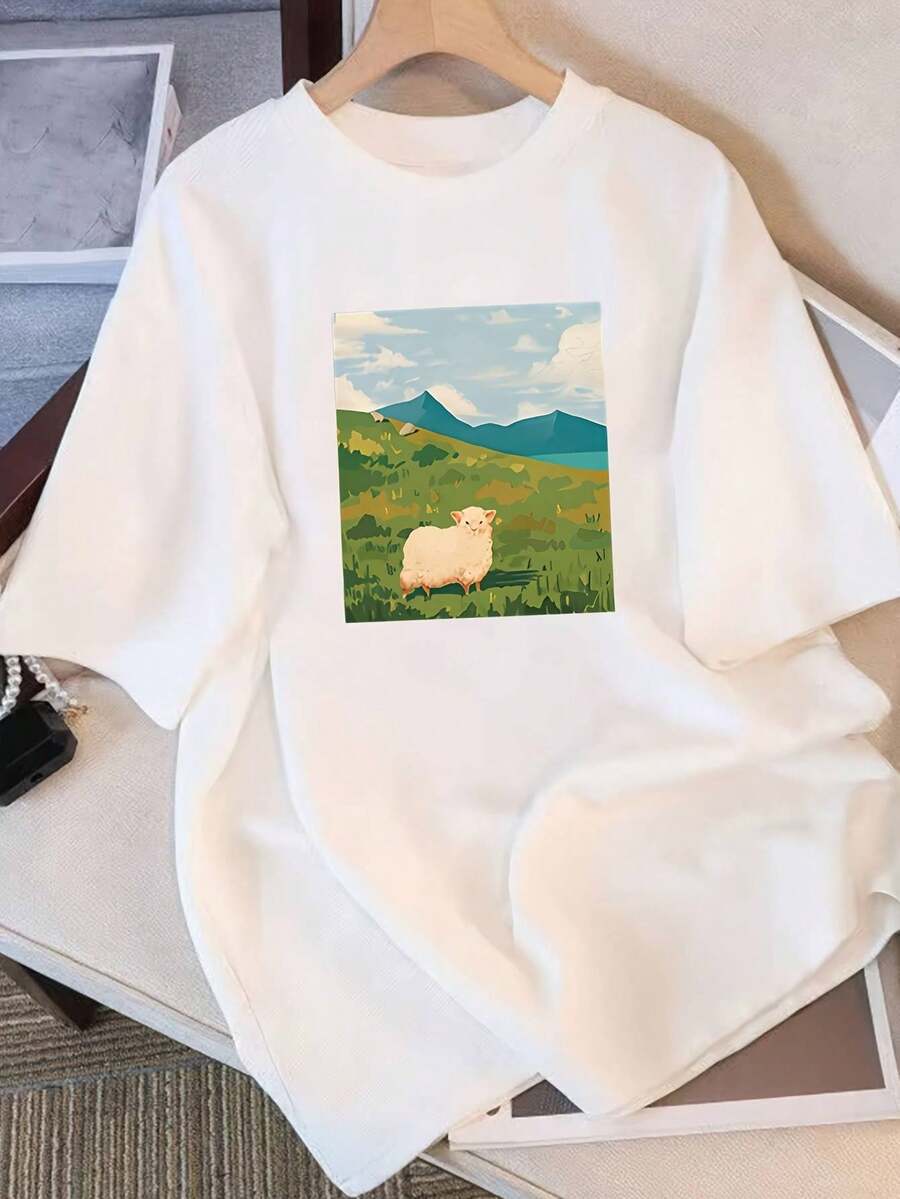Women T-Shirts - White - View 1