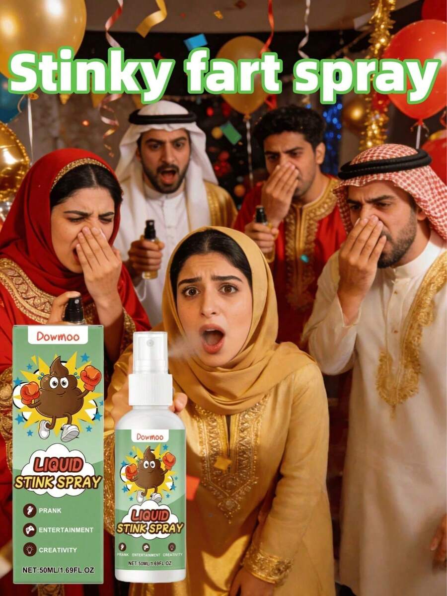 Realistic Fart Smell Spray, Funny Prank Prop, Essential For Party Jokes