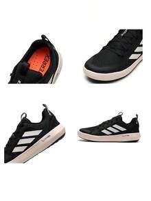 Adidas 男士戶外鞋 TERREX BOAT LACE CLIMACOOL 舒適透氣運動休閒鞋 JI3499 - 黑色 - 查看 11